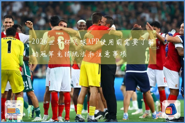 2026世界杯买球APP使用前需要了解的冠军竞猜玩法和注意事项
