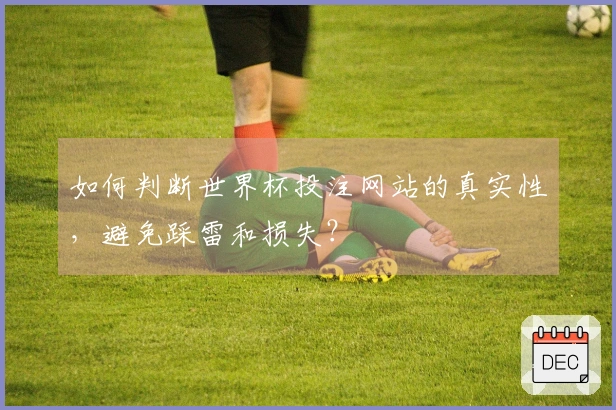 如何判断世界杯投注网站的真实性，避免踩雷和损失？