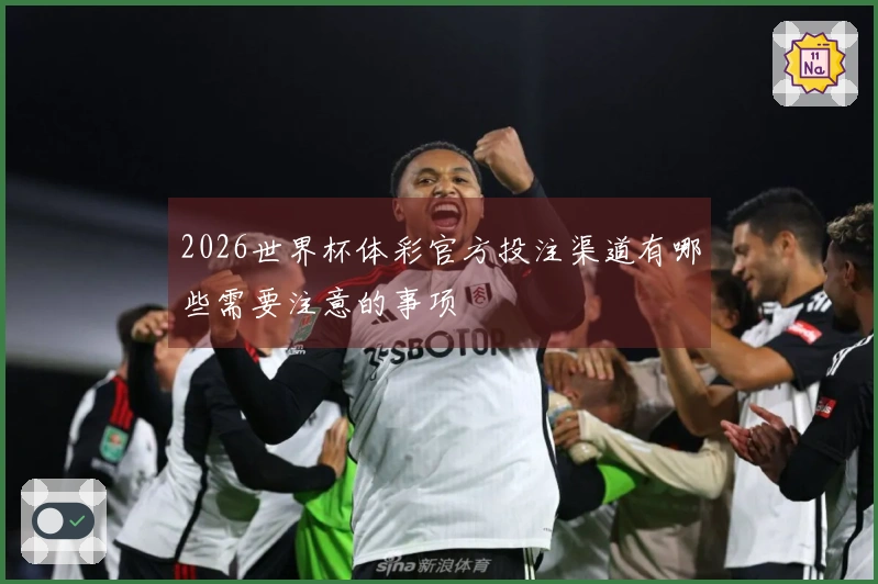 2026世界杯体彩官方投注渠道有哪些需要注意的事项