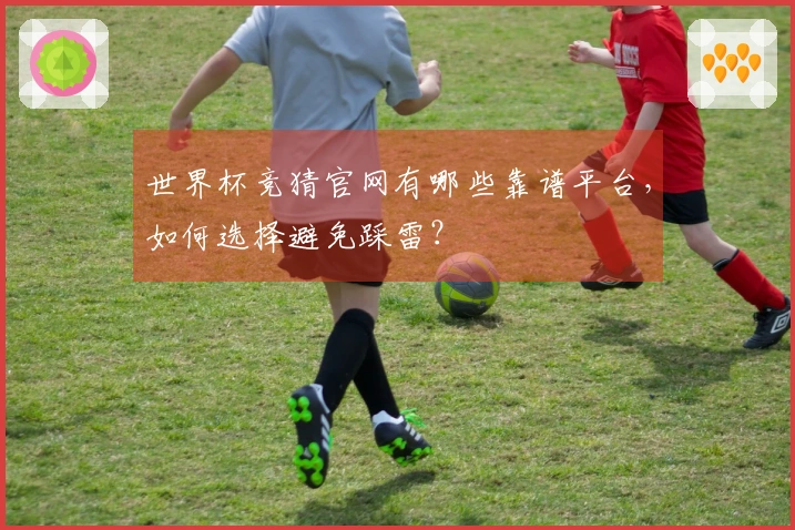 世界杯竞猜官网有哪些靠谱平台，如何选择避免踩雷？